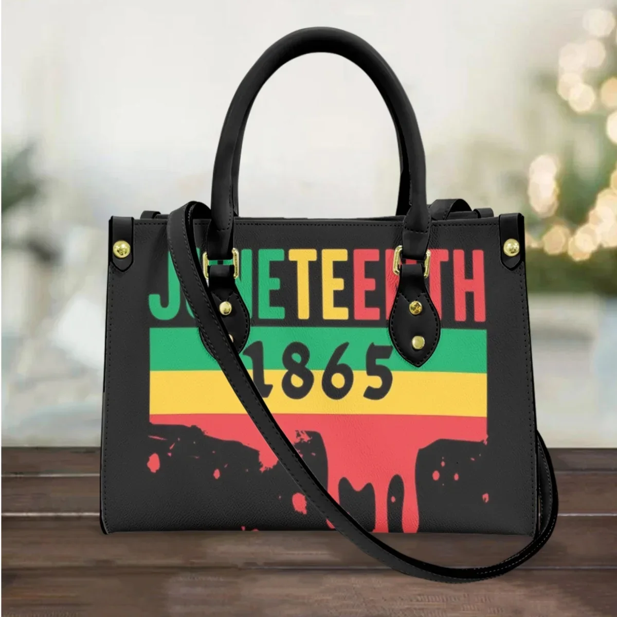 Interior Design History - Handtassen voor dames Zwart Geschiedenismaand Juneteenth