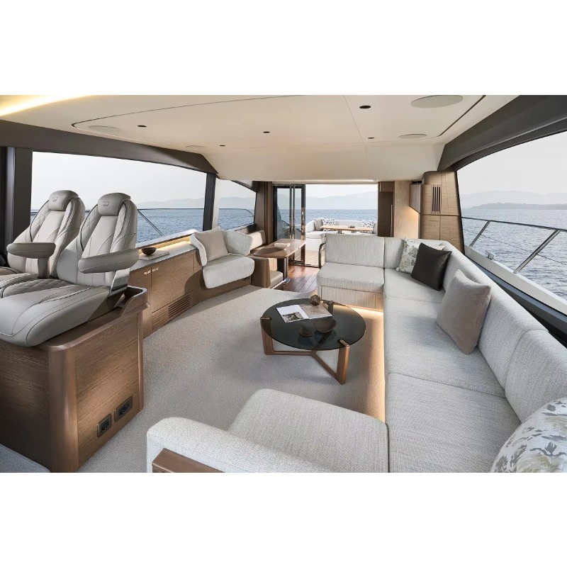 Aanpasbare luxe motorjacht met - Interior Design Deck recensie en prijs