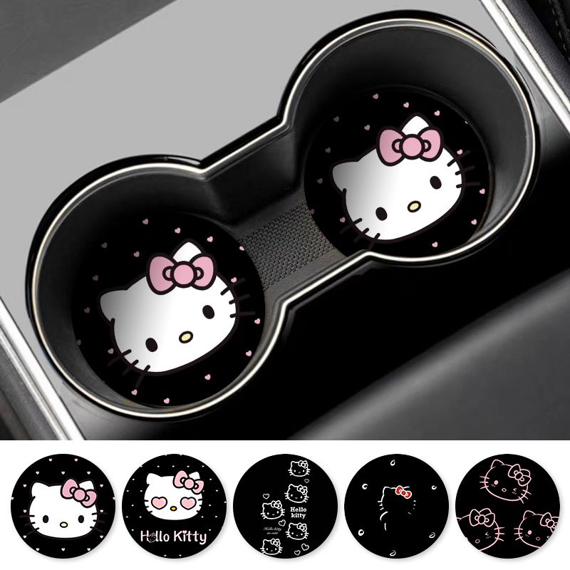 Hello Kitty bedrukte auto beke - Interior Design Ai recensie en prijs