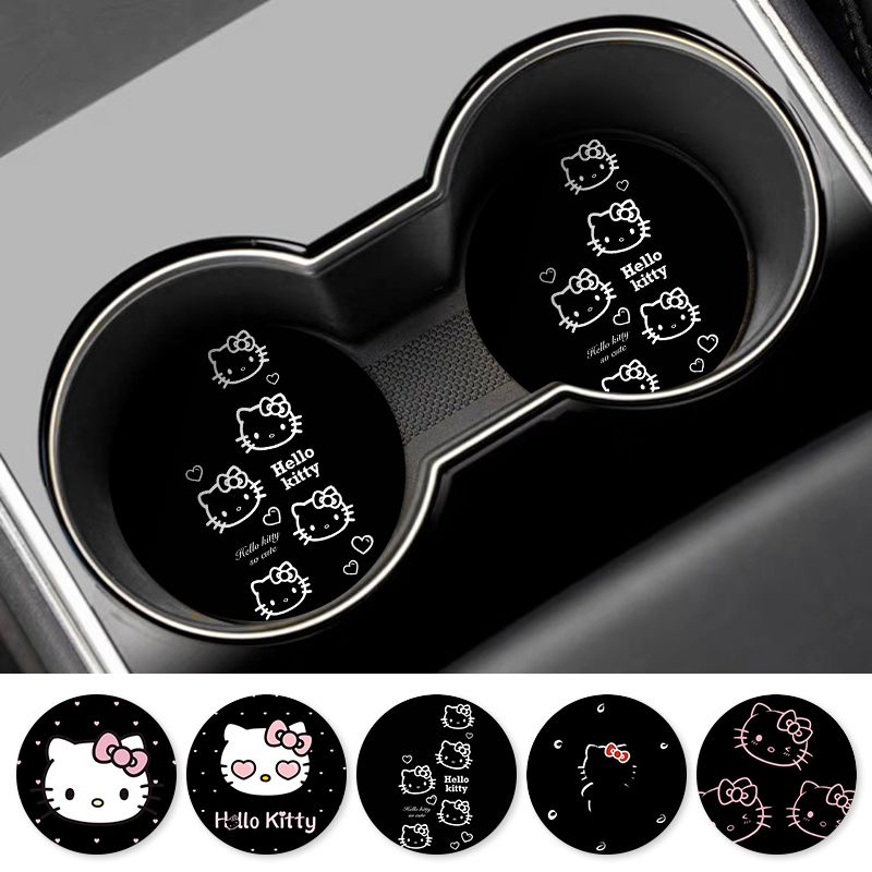 Hello Kitty bedrukte auto beke - Interior Design Ai recensie en prijs